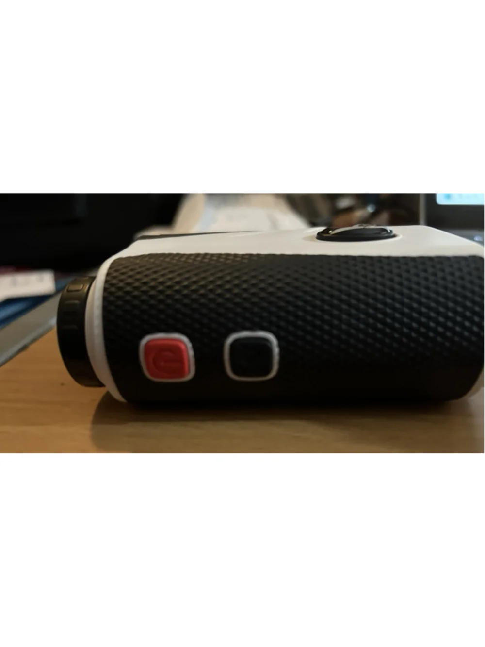 Vykure Laser Rangefinder Open Box w/Magnet Mount Black and White
